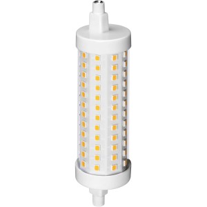 LED-Leuchtstofflampe R7s, 12,5W, warmweiß, für Decken- und Wandleuchten.