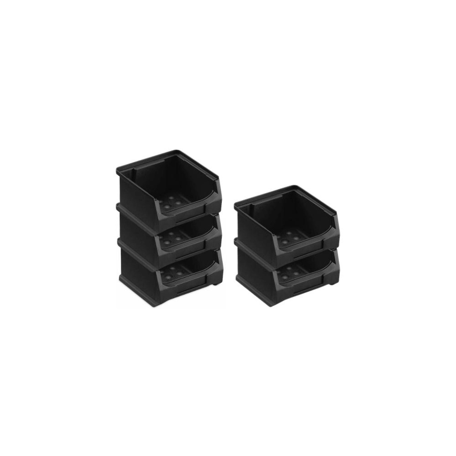 PROREGAL SparSet 5x Leitfähige Sichtlagerbox 1,0 HxBxT 6 x 5 x 10 cm 0,4 Li günstig online kaufen