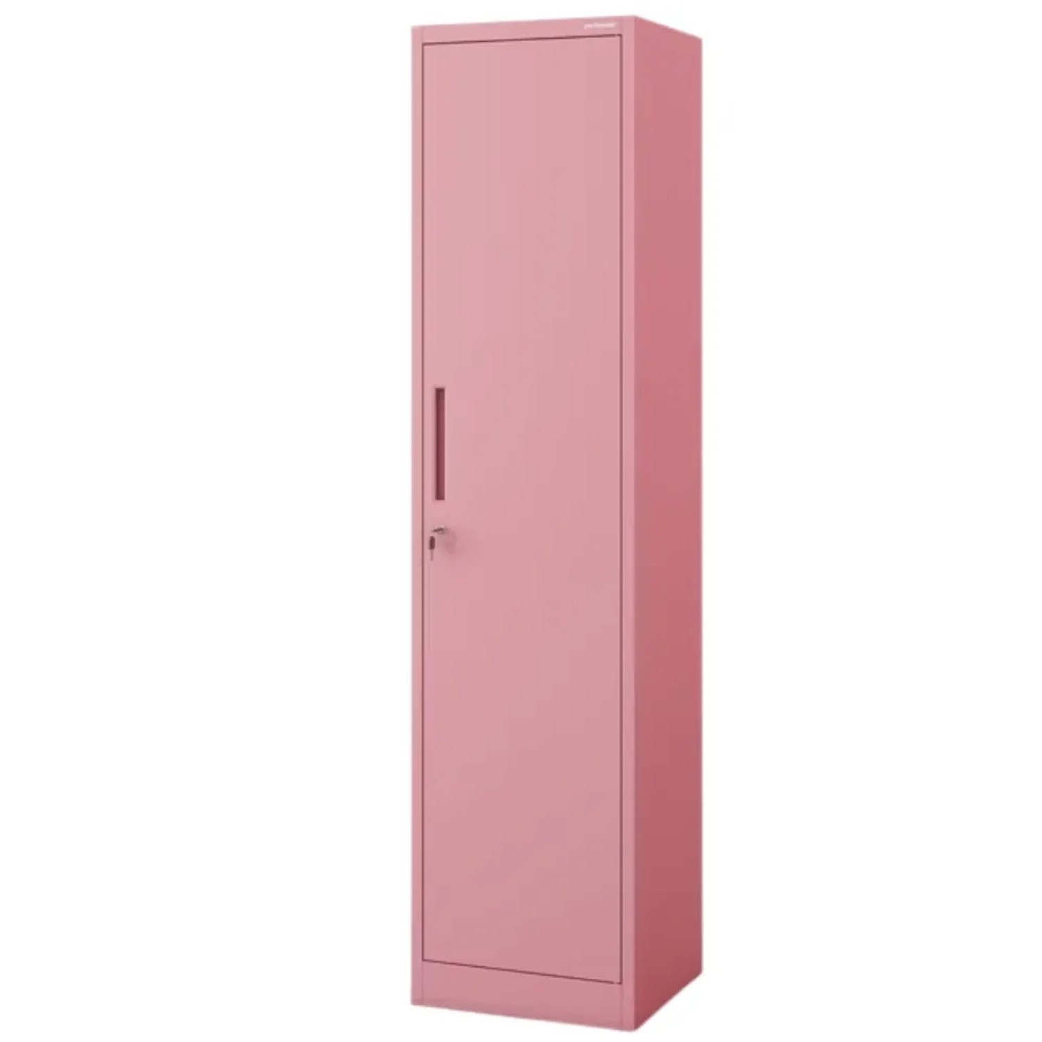 JAN NOWAK Aktenschrank Abschließbar ALEX mit Flügeltüren 185 x 45 x 40 cm Rosa