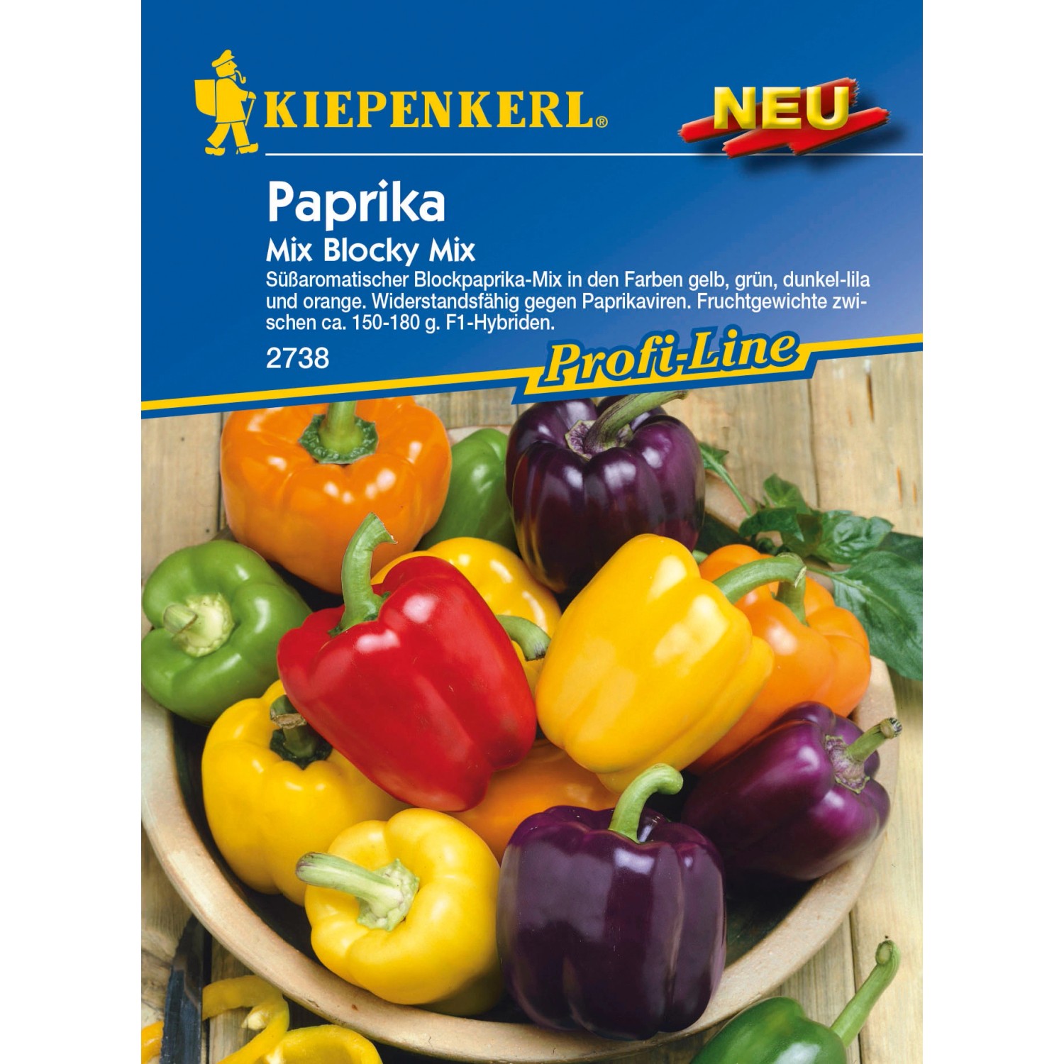 Kiepenkerl Paprika Blocky Mix