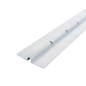 Dalsys Wärmeleitblech, 50x75cm, für 14mm Heizrohre, Stahlblech silberfarben.