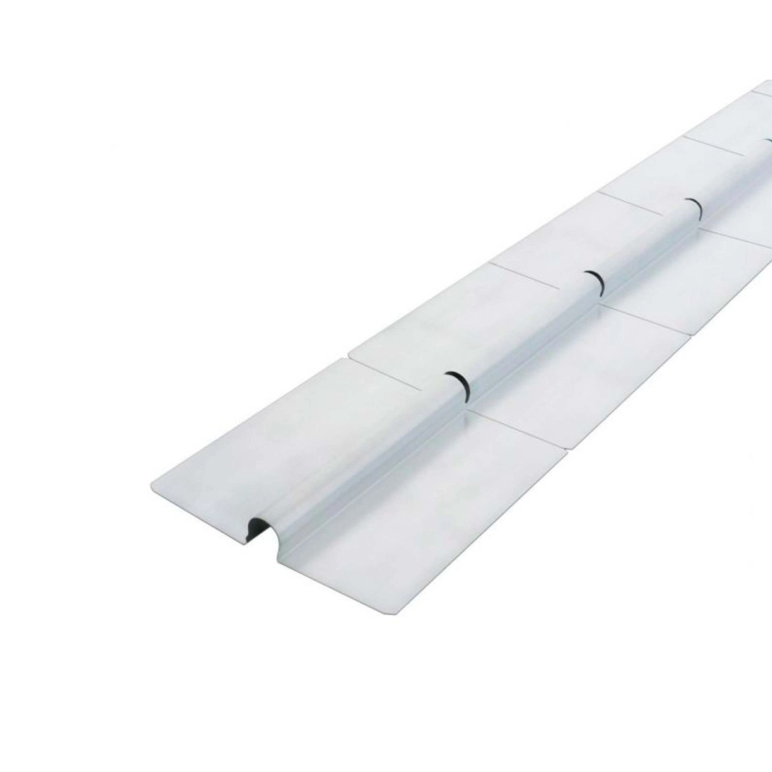 Dalsys Wärmeleitblech 50x 75cm für 14mm Heizrohr Stahlblech Silber