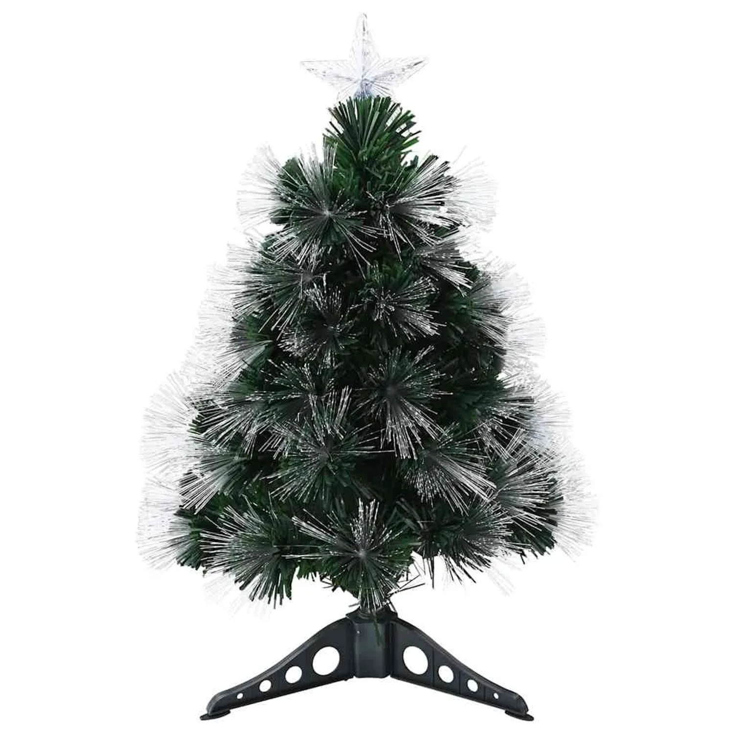 vidaXL Künstlicher Weihnachtsbaum Grün 64 cm PVC 42019341