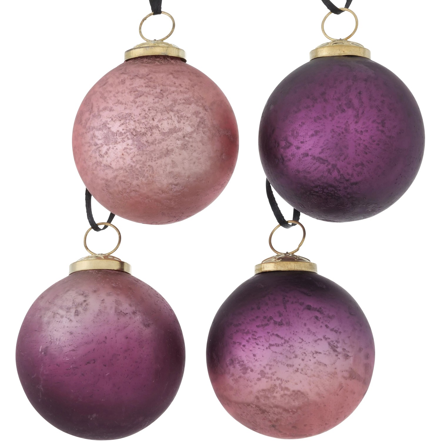 Boltze Home Weihnachtskugel Cassira 2 sortiert
