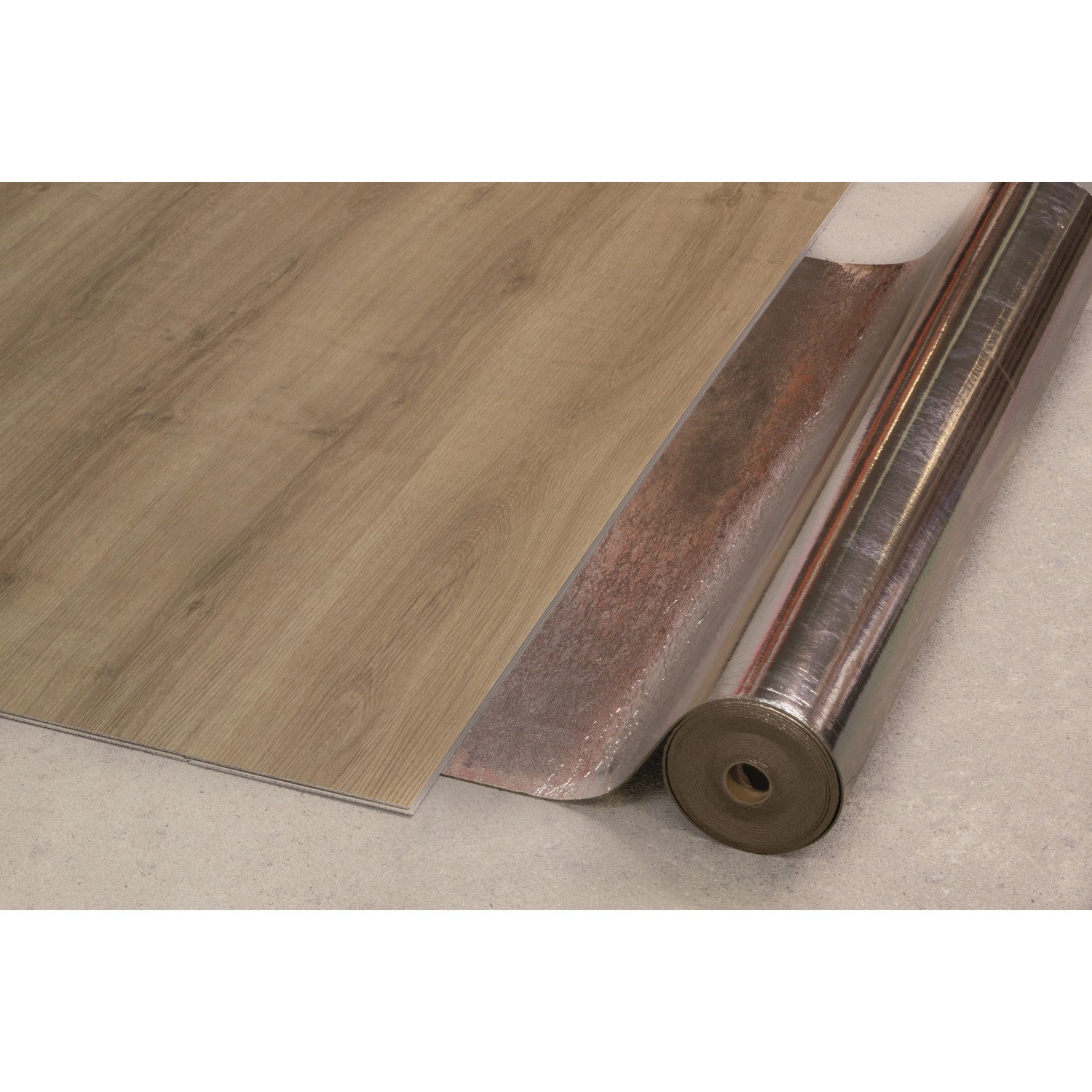 Equipped Trittschalldämmung 1006 für Laminat 8,5 m² Stärke 1,8 mm Kastanie