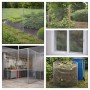 PROREGAL Maschendrahtzaun, verzinktes Sechseckgeflecht für Zaunbau, Gehege und Garten.
