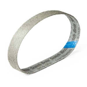 Graues 3M Gewebe Schleifband, 50x1500 mm, Korn 800, für Schleifer. Ideal für Metall, Holz, Lack.
