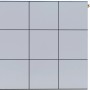 Detailansicht des anthrazit-grauen Bertilo Gartenhauses aus HPL mit flachem Design.