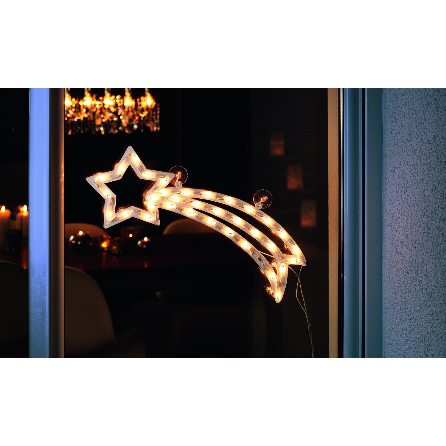 Konstsmide LED Fensterdeko Komet 35 warmweiße LEDs innen kaufen bei OBI
