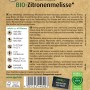 Samenpackung Sperli Bio Zitronenmelisse: Mehrjährige, aromatische Würzkraut-Samen für Garten und Balkon.