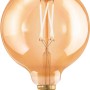 Eglo LED-Leuchtmittel E27 Globe, 4W, warmes Licht, goldfarben, 17x12,5cm.