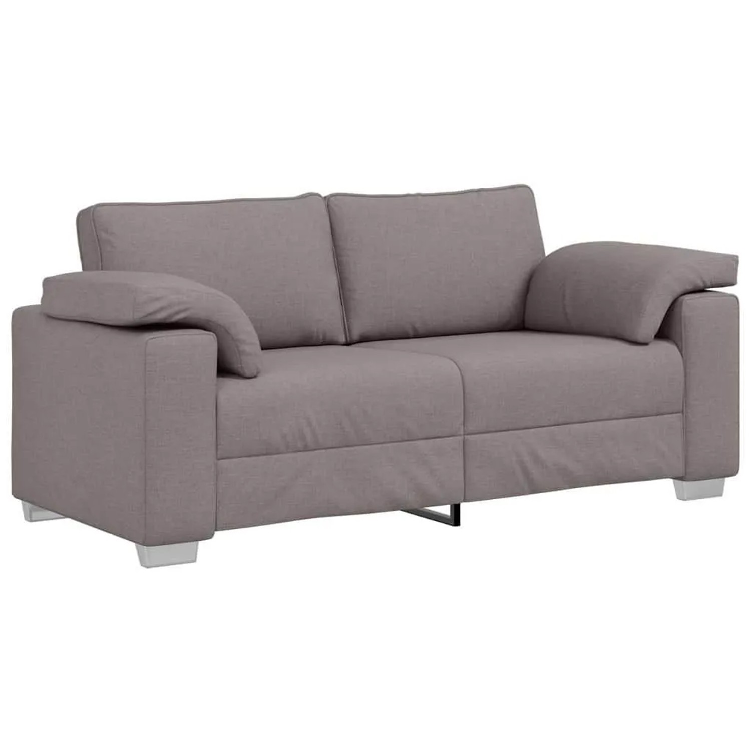 vidaXL Sofa Taupe 180 x 80 x 82 cm Stoff 4105233