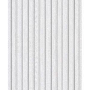 Marburg Vliestapete Botanica 2 mit Holzoptik in Grau-Beige, Streifen-Design.