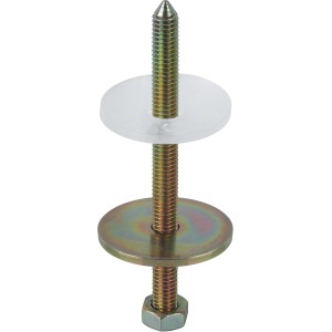 Grohe Befestigungs-Set für Waschtische, bestehend aus Schraube, Unterlegscheiben und Mutter.