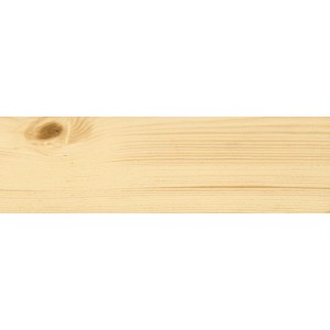 Helles, unbehandeltes Holzbrett mit Ast, geeignet für Osmo Holzschutz Öl-Lasur Farblos.