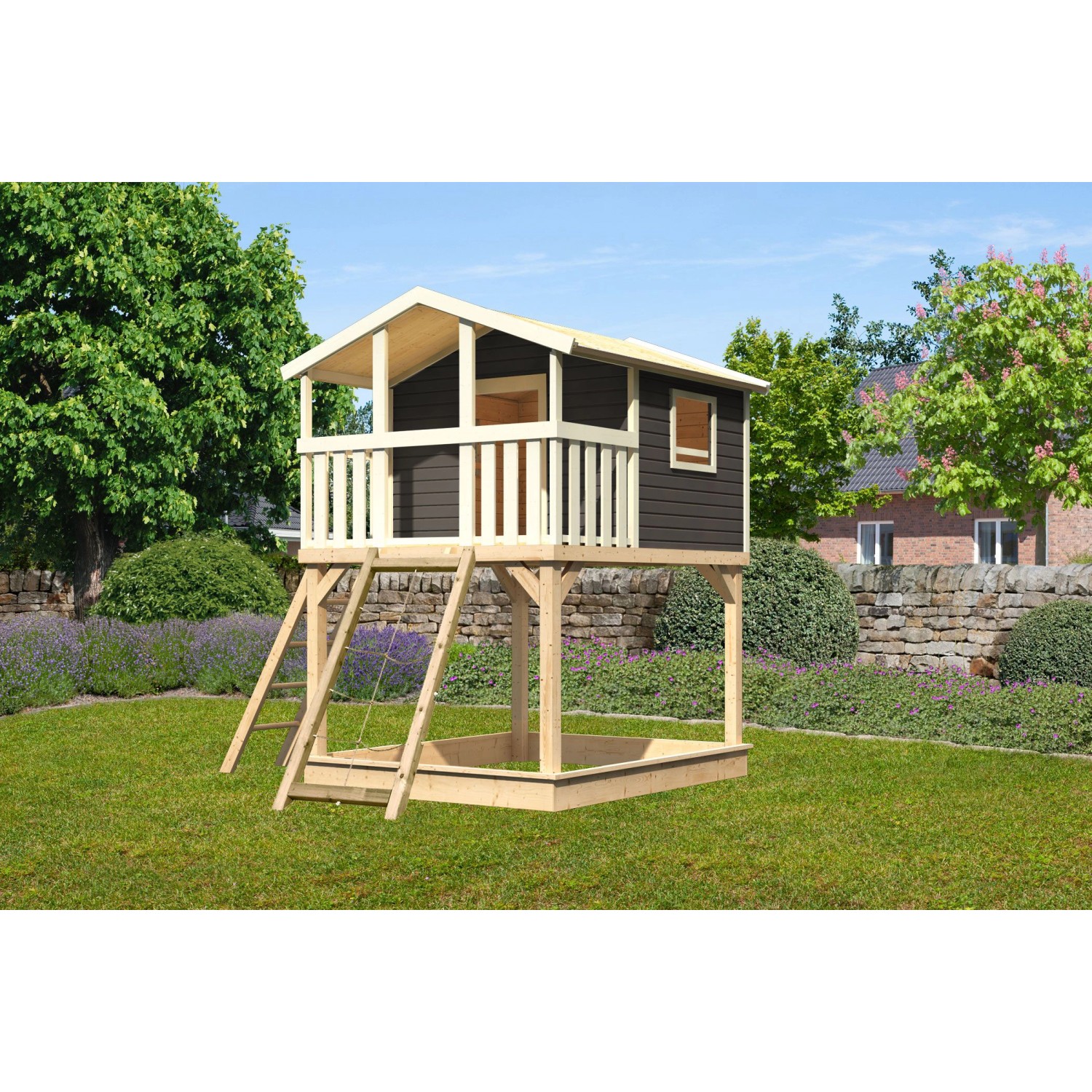 Karibu Stelzenhaus Benjamin Netzrampe Terragrau