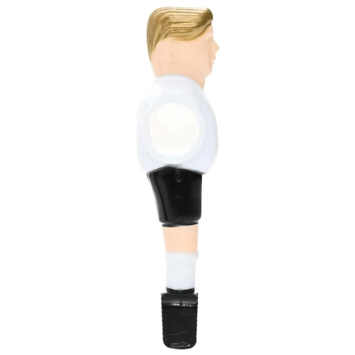 Tischfußball Spieler, weiß/schwarz, für 15,9 mm Stange. Ersatzteil für Sport & Freizeit.