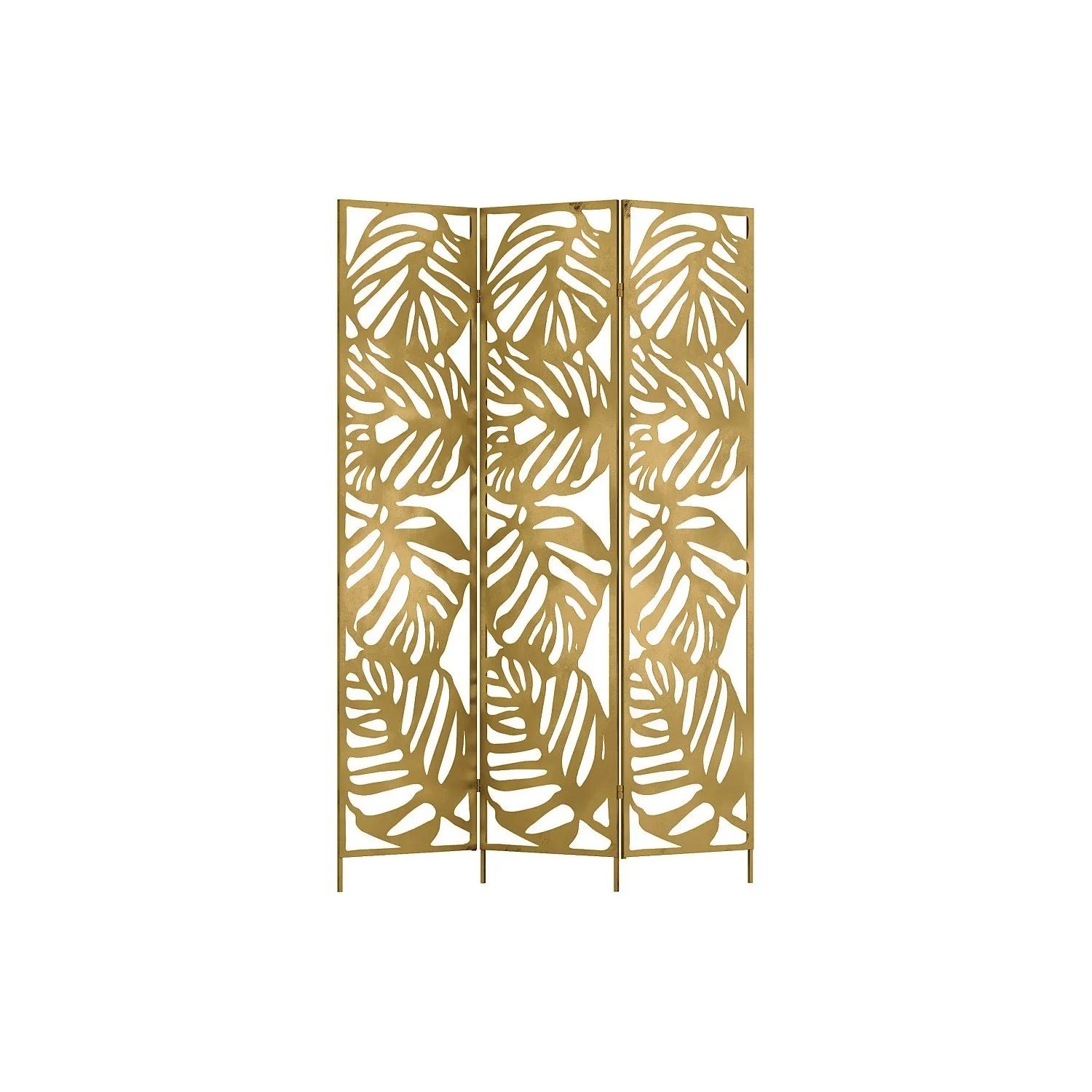 Vente-unique Paravent Kodila Goldfarben 123 cm