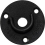 Gardinia Wandlager Industrial Home, Ø 25mm, schwarz für Stilgarnituren.