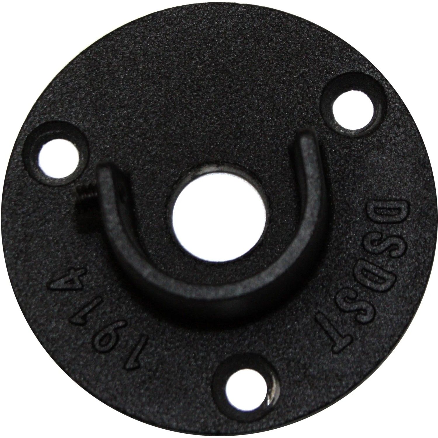 Gardinia Wandlager Industrial Home, Ø 25mm, schwarz für Stilgarnituren.