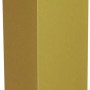 Goldenes, gleichschenkliges Arcansas Winkelprofil aus Aluminium, 20x20x1000 mm.