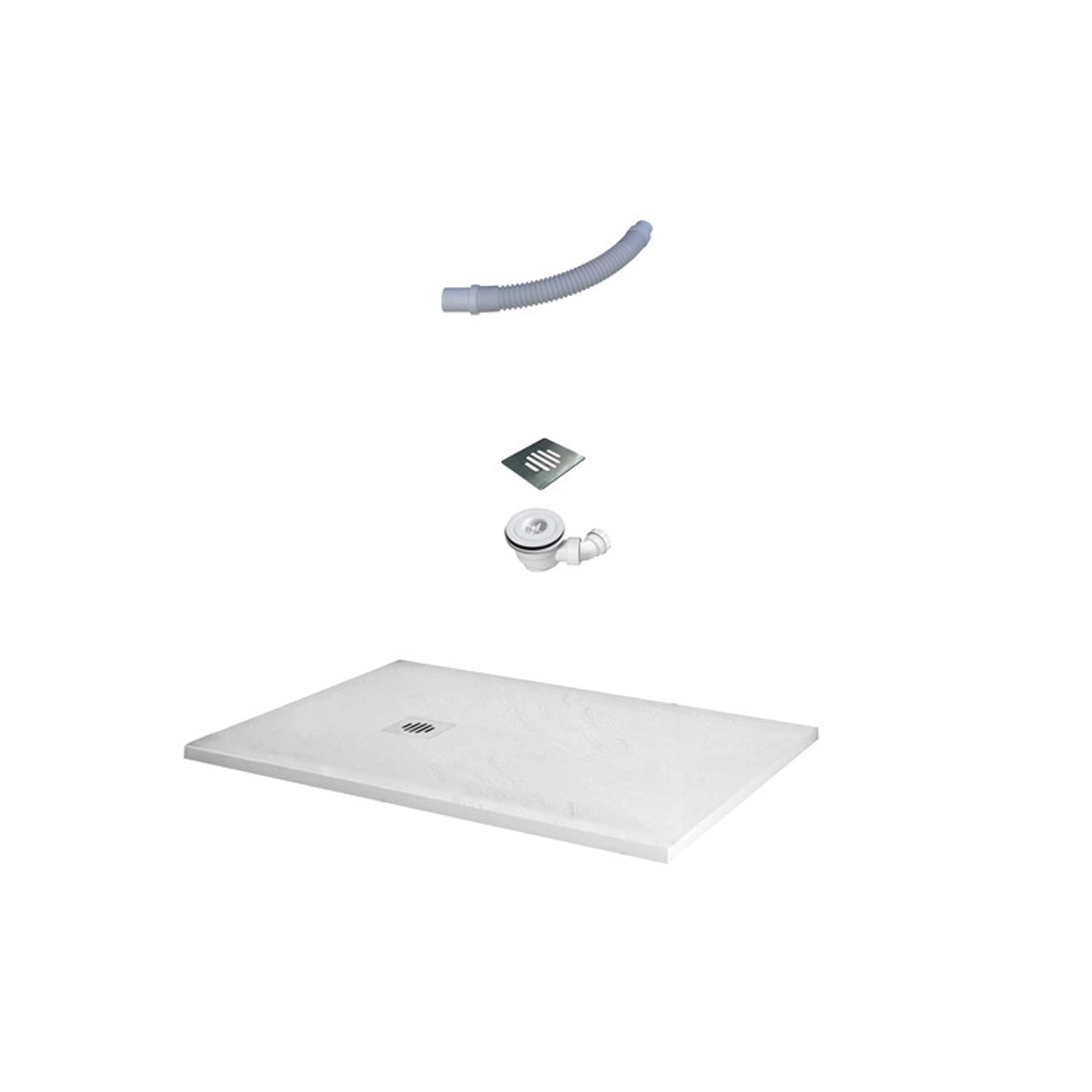 Duschparadies Duschwanne Duschtasse 100x90x3cm für Duschkabine Duschwand Sc günstig online kaufen