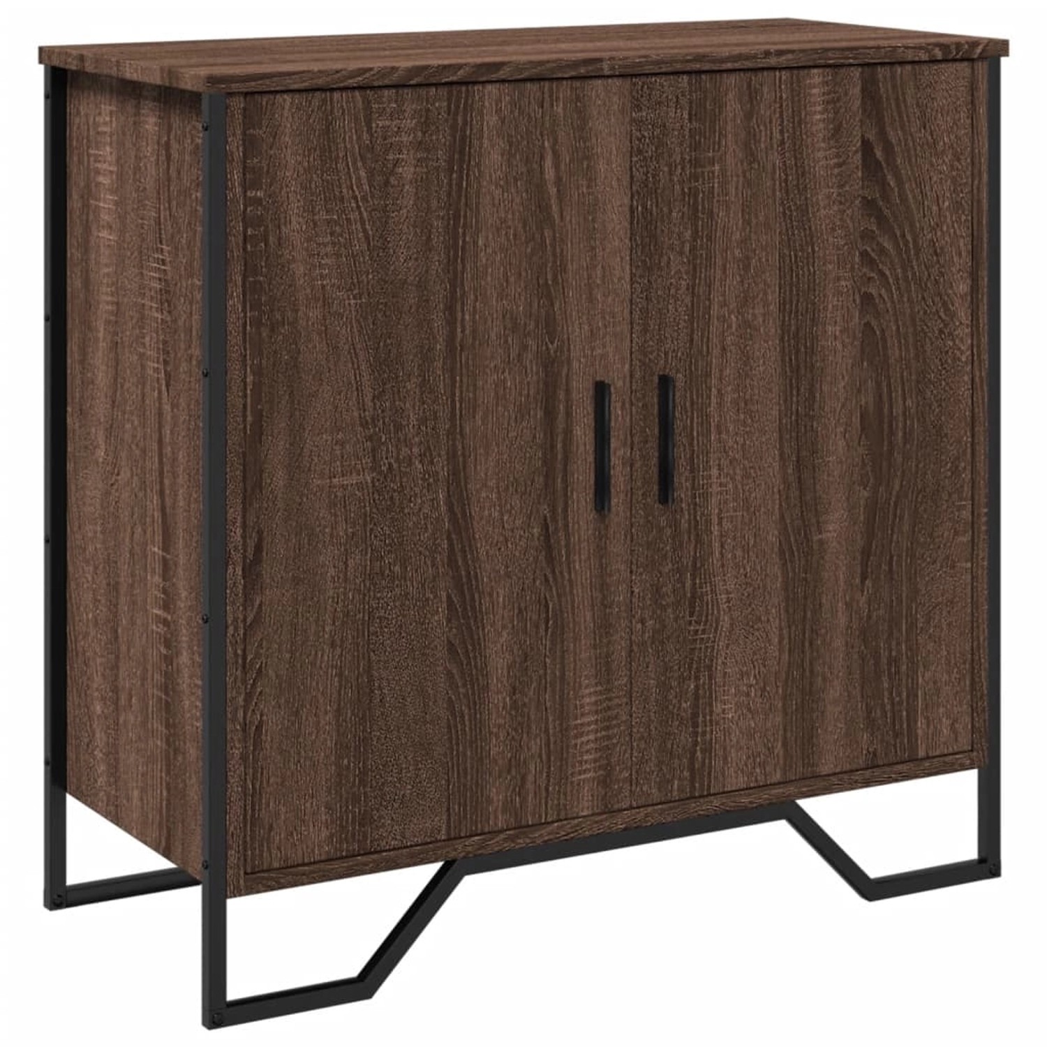 vidaXL Sideboard Braun Eichen-Optik 78x35,5x74,5 cm Holzwerkstoff 848543 günstig online kaufen