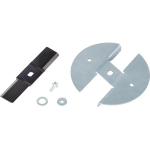 Ersatzmesser-Set für CMI Elektro-Messerhäcksler C-EMH-2400/40, Stahl, beidseitig geschliffen.