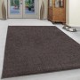 Ayyildiz Kurzflorteppich Ata 7000, 140x200 cm, Mokka. Moderner Teppich für Wohnräume.