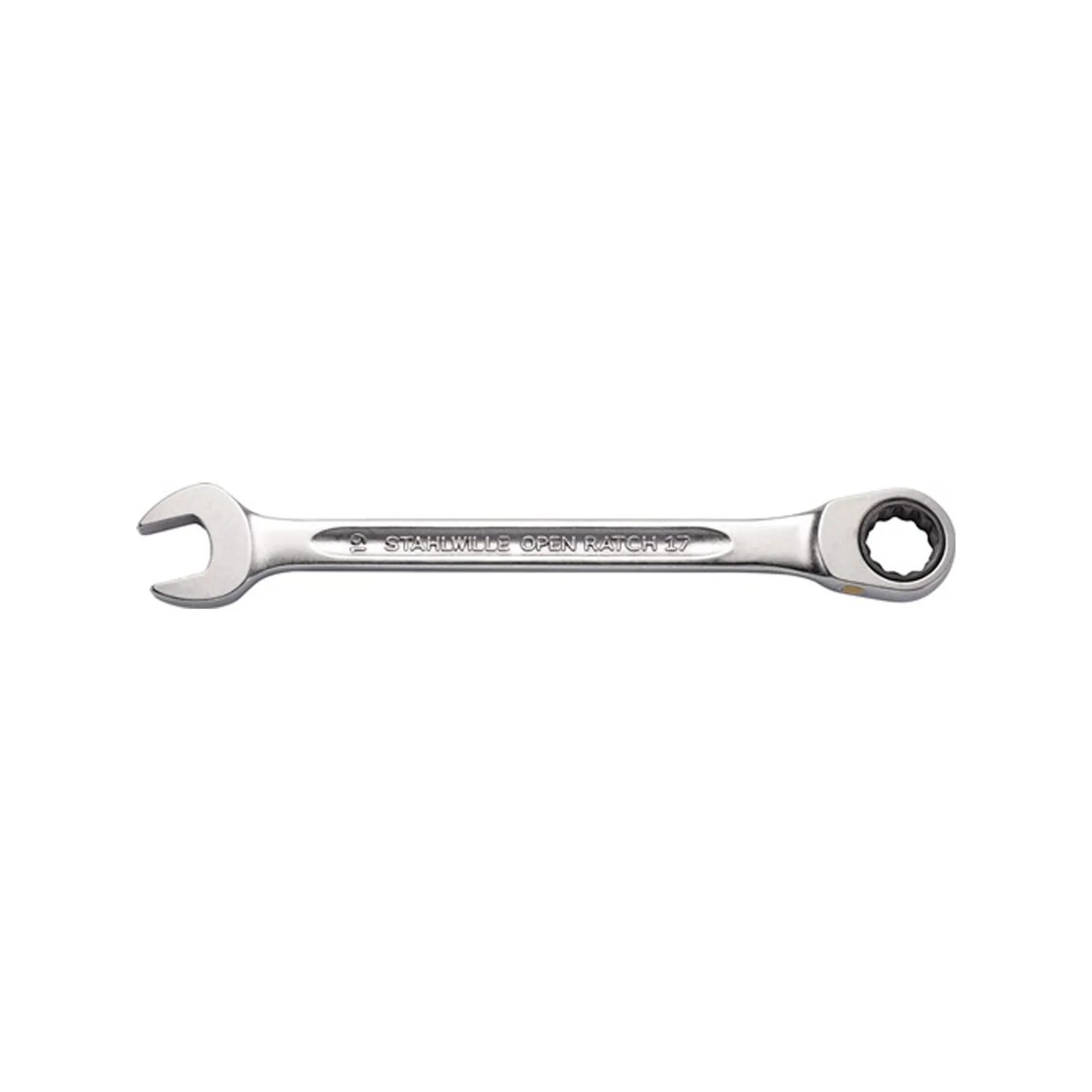 STAHLWILLE Maulringratschenschlüssel 17F SW 8mm L.144mm - 40170808