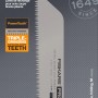 Fiskars Ersatzblatt Pro 19 TPI für Zugsäge, 15 cm, orange-schwarz.