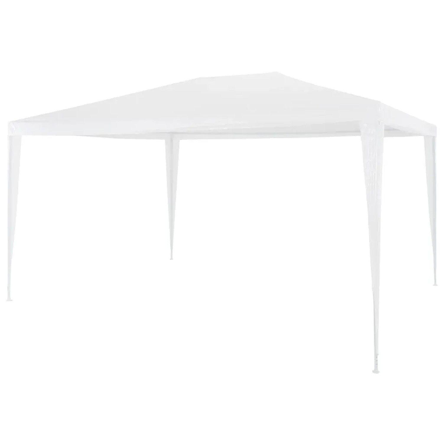 Weißes Partyzelt 3x4 m von vidaXL für Gartenpartys & Feste.