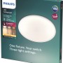 Verpackung des Philips LED-Panel Superslim 3-in-1 SceneSwitch, 18W, 2700K, Weiß.