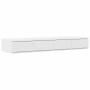 vidaXL Bettschubladen Weiß 120 x 36,5 x 16,5 cm Holzwerkstoff 866939