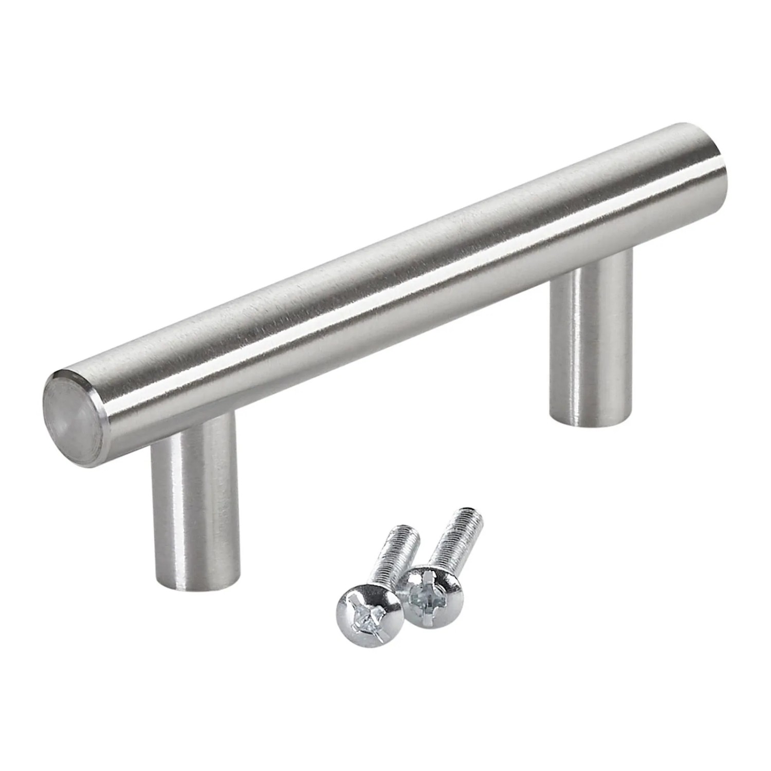 SOTECH Stangengriff G17 BA 64 mm Ø12 mm Edelstahl Gebürstet