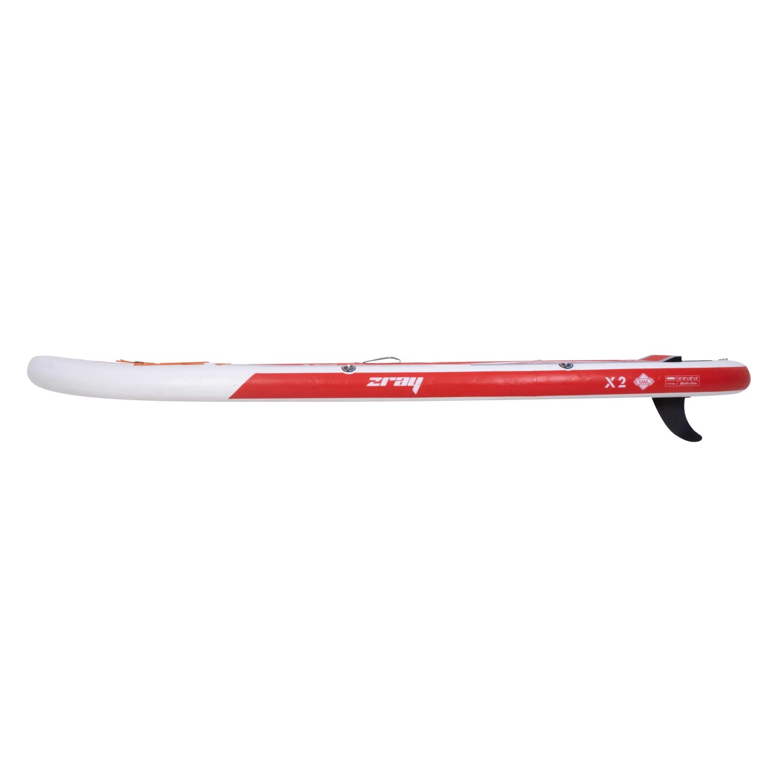 ZRAY X2 Stand Up Paddle Board, rot, 330cm, mit Finne. Wassersport Komplettset.
