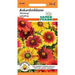 SAMEN PFANN Kokardenblume Gaillardia Mischung