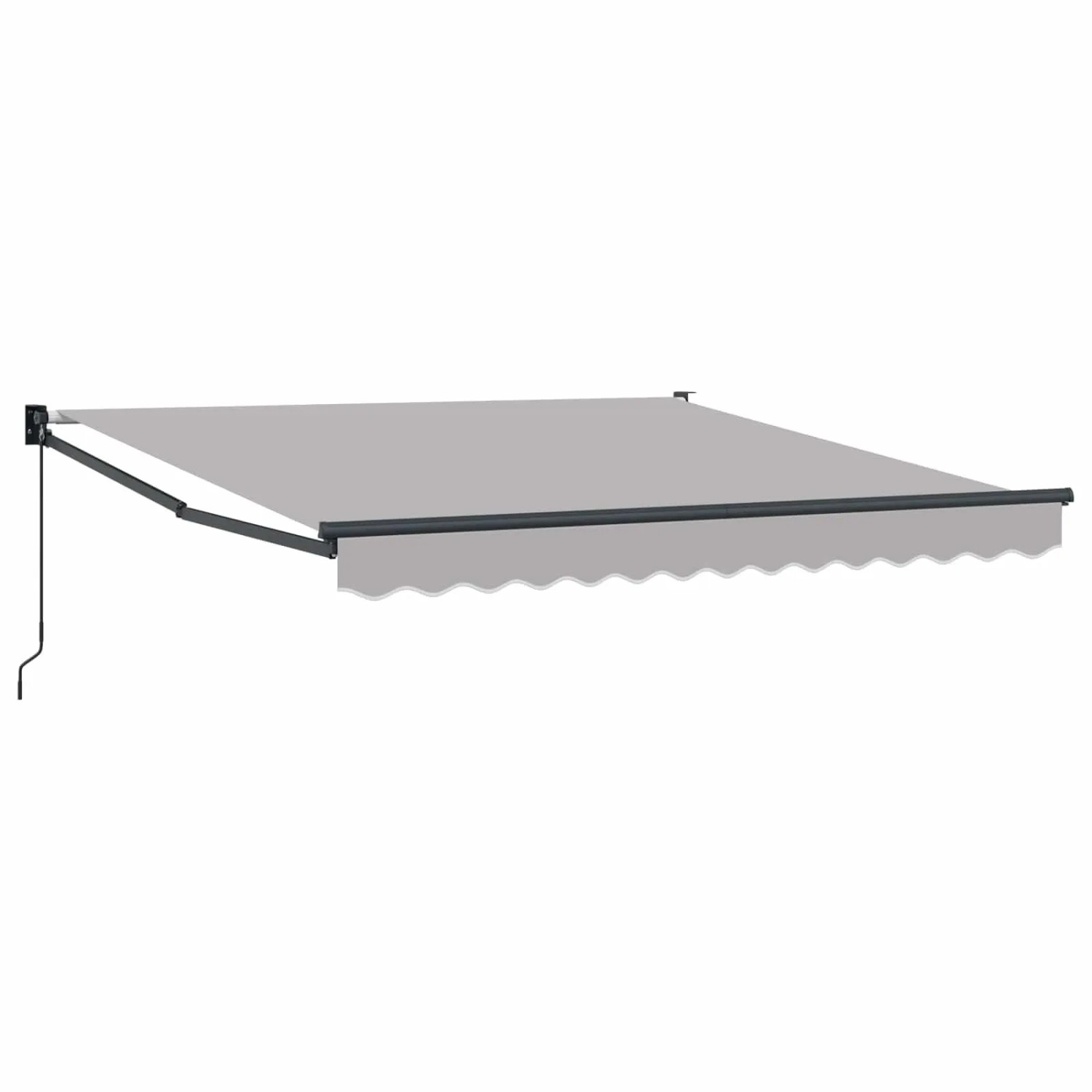 vidaXL Markise Hellgrau 300 x 250 cm Polyester 3330097