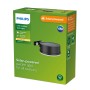 Verpackung der Philips Vynce Solar-Wandleuchte, runde Solarleuchte mit Tageslichtsensor.