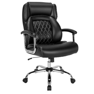 Costway Ergonomischer Bürostuhl Schreibtischstuhl mit Wippfunktion