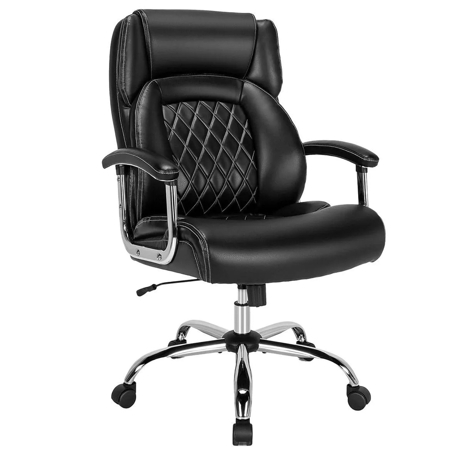 Costway Ergonomischer Bürostuhl Schreibtischstuhl mit Wippfunktion günstig online kaufen