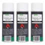 KOKA 3x Thermolack Schwarz Matt bis 650 Grad Celsius