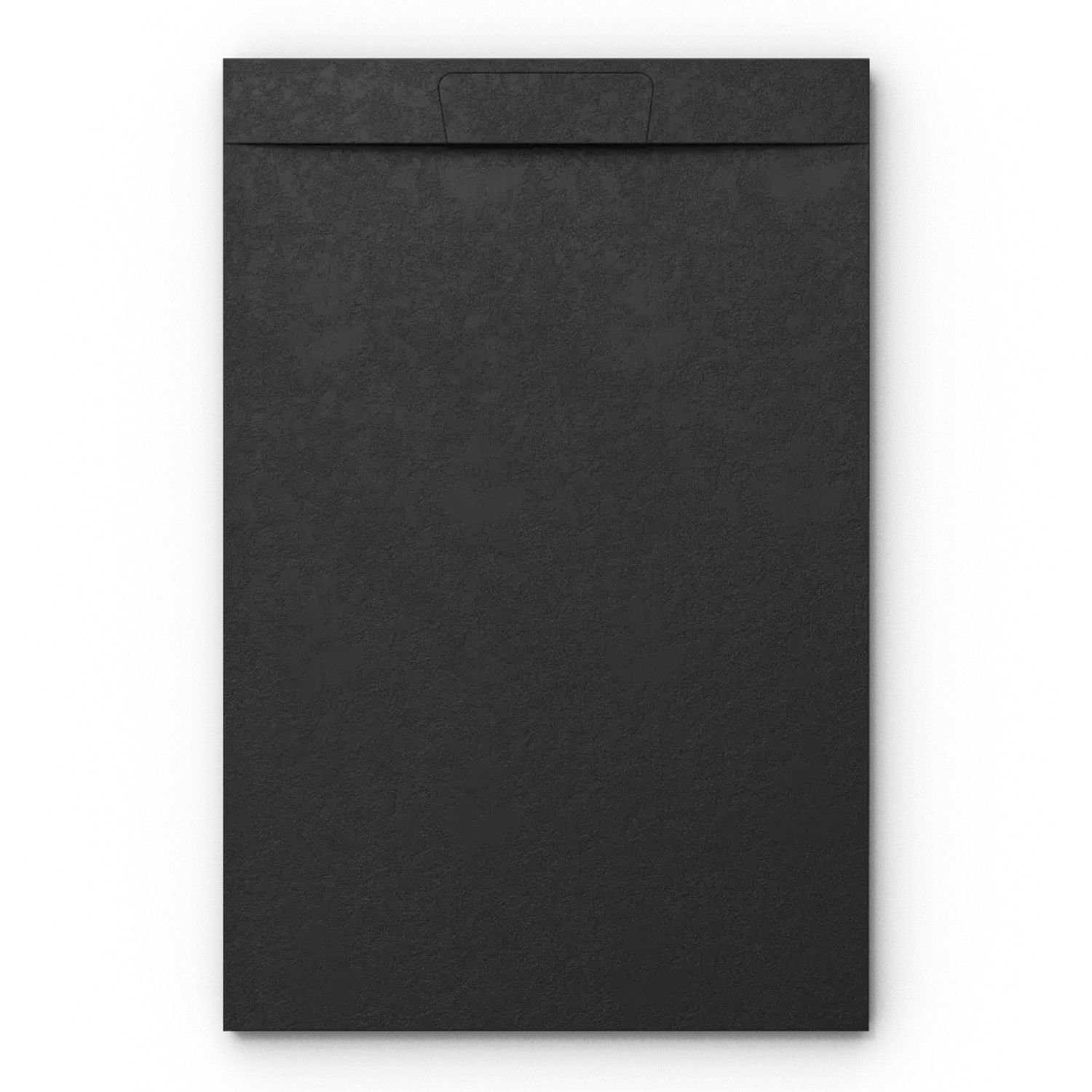 Stano Mineralguss Duschwanne Extra Flach Vortex  Schwarz 70x200cm