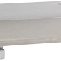 Mydeco Deckenhalterung für Gardinenstange in Edelstahl-Optik.