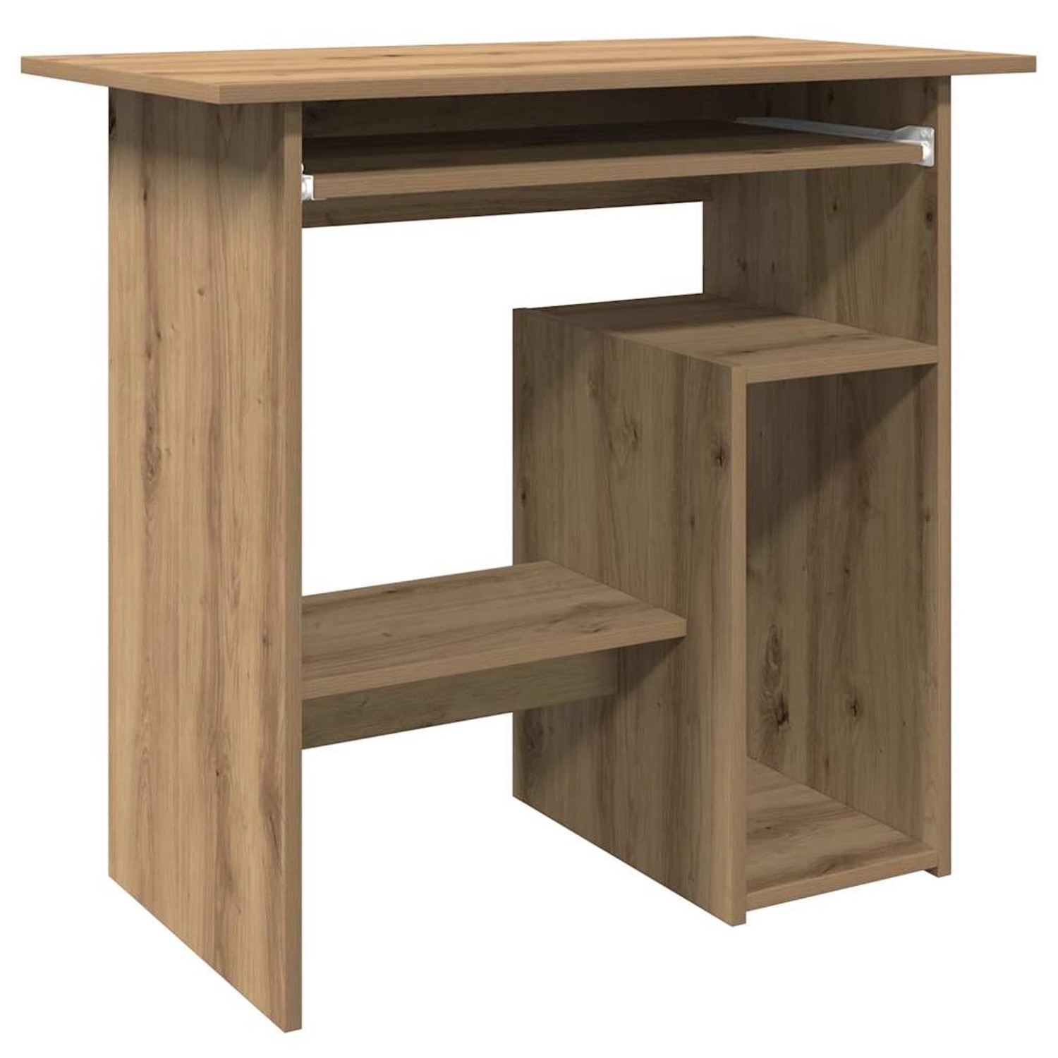 vidaXL Schreibtisch Artisan-Eiche 80x45x74 cm Holzwerkstoff 855995 günstig online kaufen