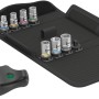 Wera Kraftform Kompakt 400 RA Set 2, 9-teilig, mit Schraubendreher, Nüssen und kompakter Textil-Box.