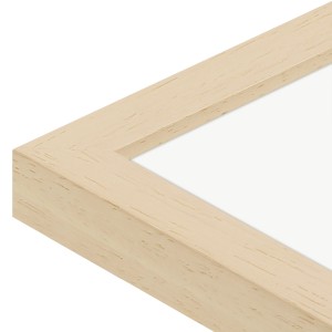 WANDStyle Galerierahmen Natur für 4 Bilder (13x13 cm), Holzrahmen, Bilderrahmen