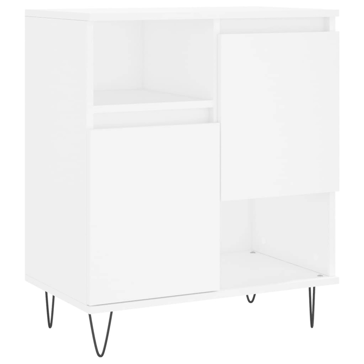 vidaXL Sideboard Weiß 60x35x70 cm Holzwerkstoff 831188 günstig online kaufen