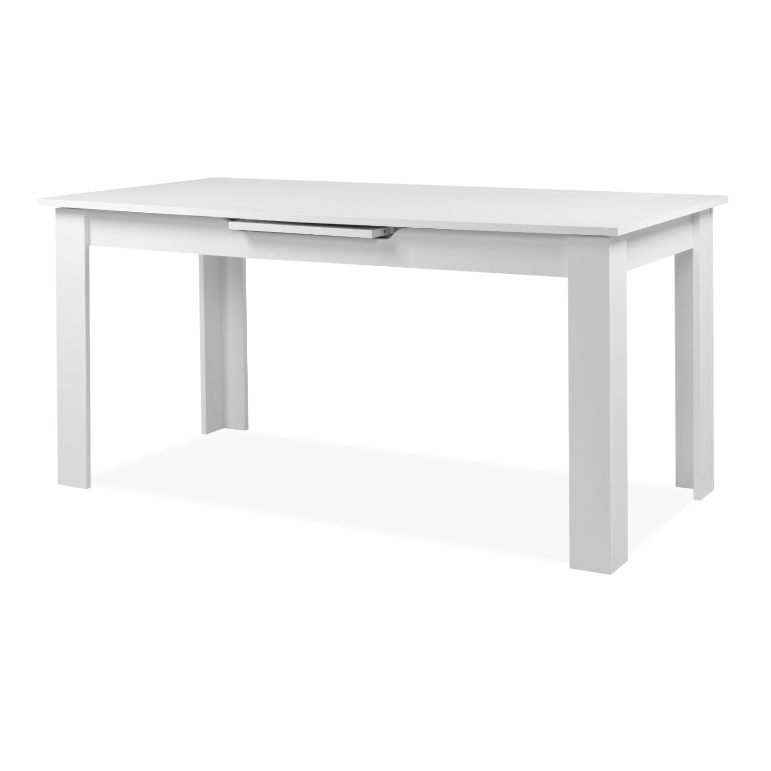 Furn.Design Esstisch Weiß 160 - 200 cm Ausziehbar Finham