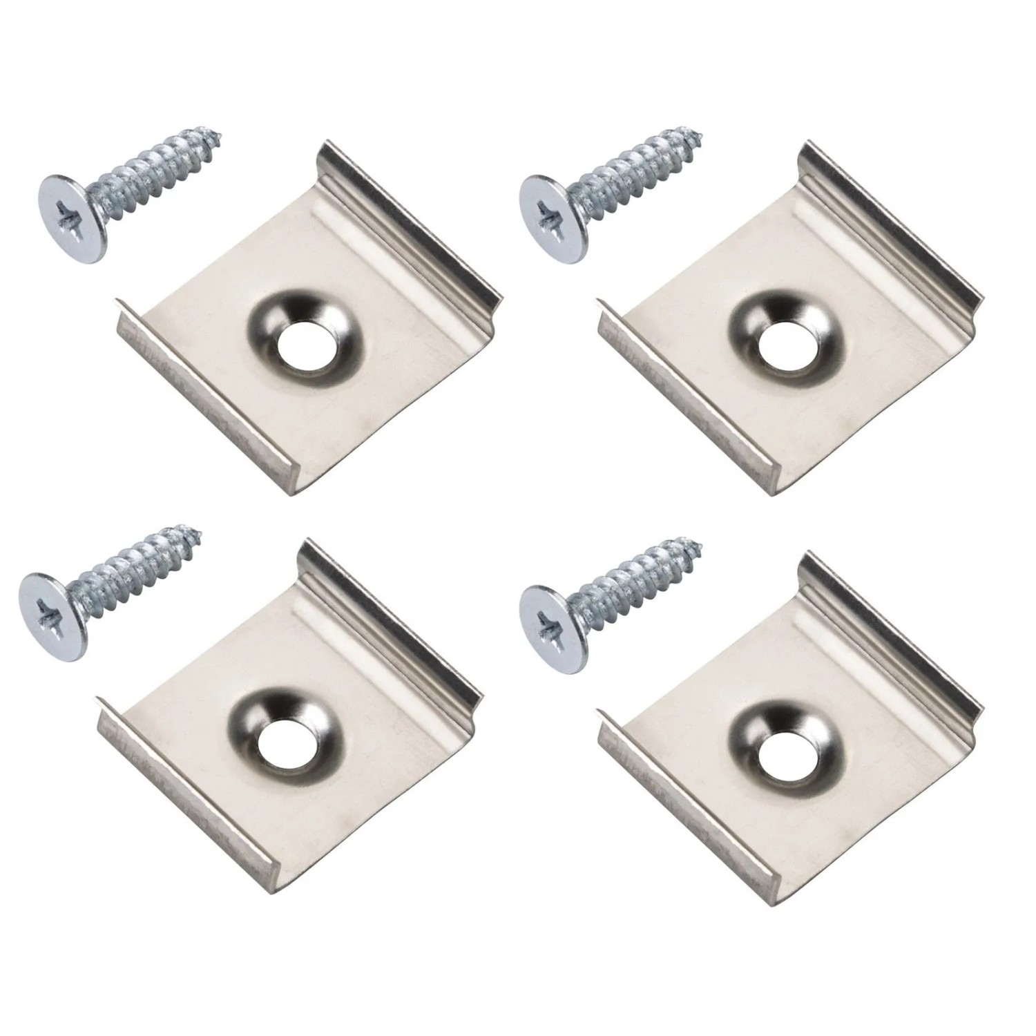 SOTECH 4 x Montageklammer Halteklammer für LED Profil XL